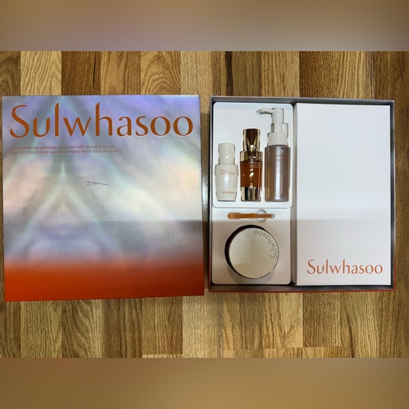 2024 New Sulwhasoo Concentrated Ginseng Rejuvenating Cream Rich Set K-Beauty - Picture 6 of 13